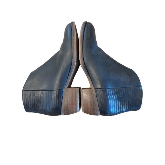 Clarks Mila Myth Women's Size 7.5 Heeled Ankle Black Boots Booties Leather NWOB‎ - Picture 7 of 9